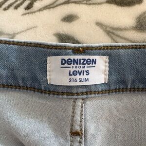 Levi's Light Blue Straight Leg Jeans